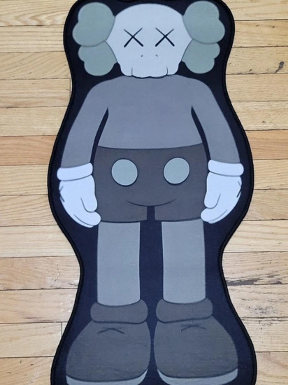 KAWS Gray Character Rug New